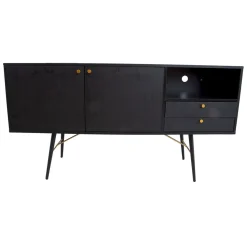 Senkki Home4You Luxemburg 150x40x80cm, musta