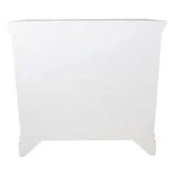 Senkki Home4You Samira 85x39x82cm, antiikkivalkoinen
