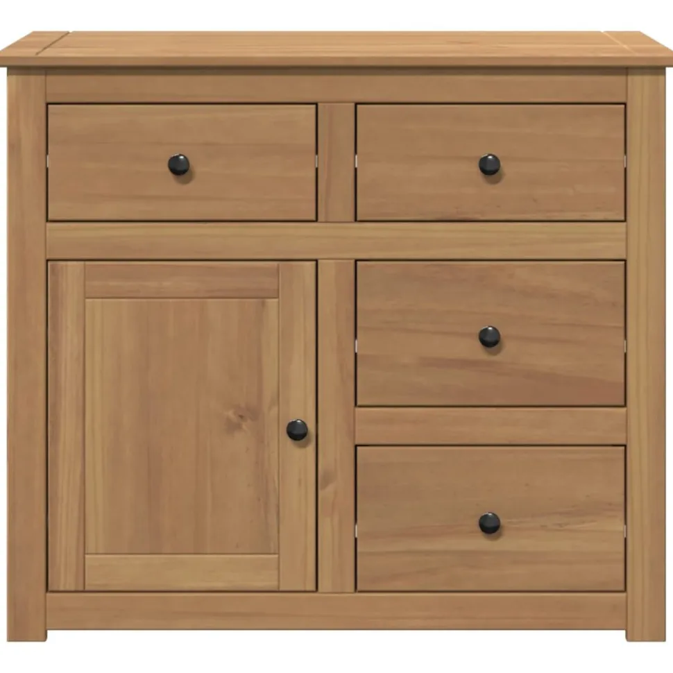 Senkki laatikoilla Panama 93x40x80 cm täysi mänty (16384)