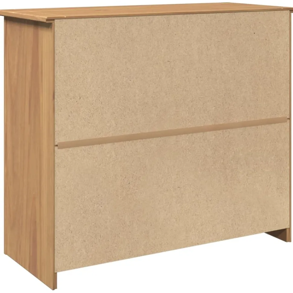 Senkki laatikoilla Panama 93x40x80 cm täysi mänty (16384)
