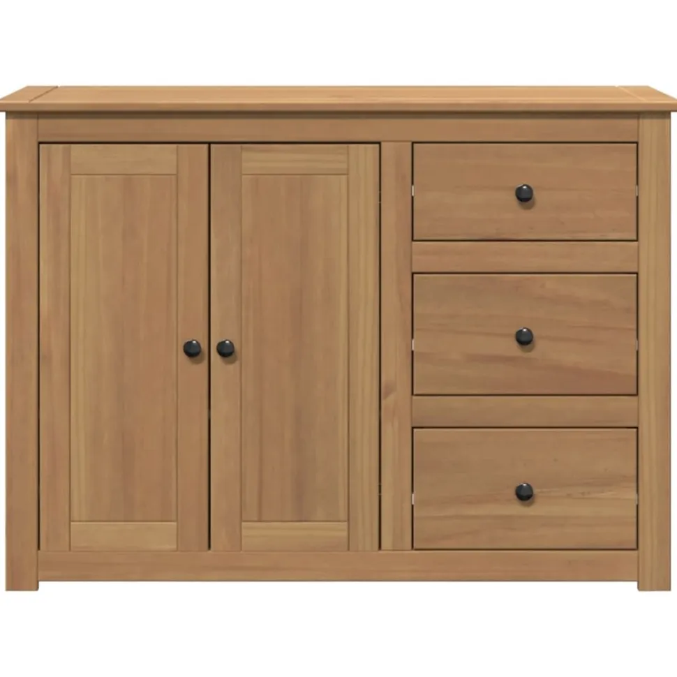 Senkki laatikoilla Panama 112x40x80 cm täysi mänty (16385)