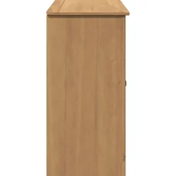 Senkki laatikoilla Panama 112x40x80 cm täysi mänty (16385)