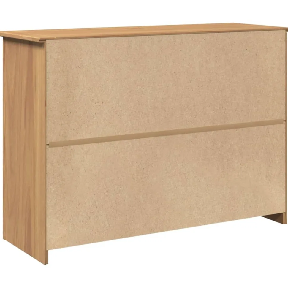 Senkki laatikoilla Panama 112x40x80 cm täysi mänty (16385)