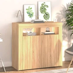 Senkki LED-valoilla, eri kokoja ja värejä