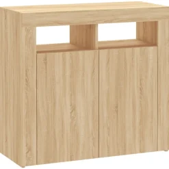 Senkki LED-valoilla, eri kokoja ja värejä