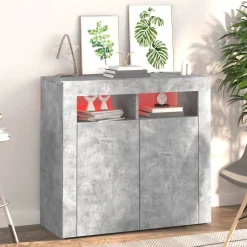 Senkki LED-valoilla, eri kokoja ja värejä