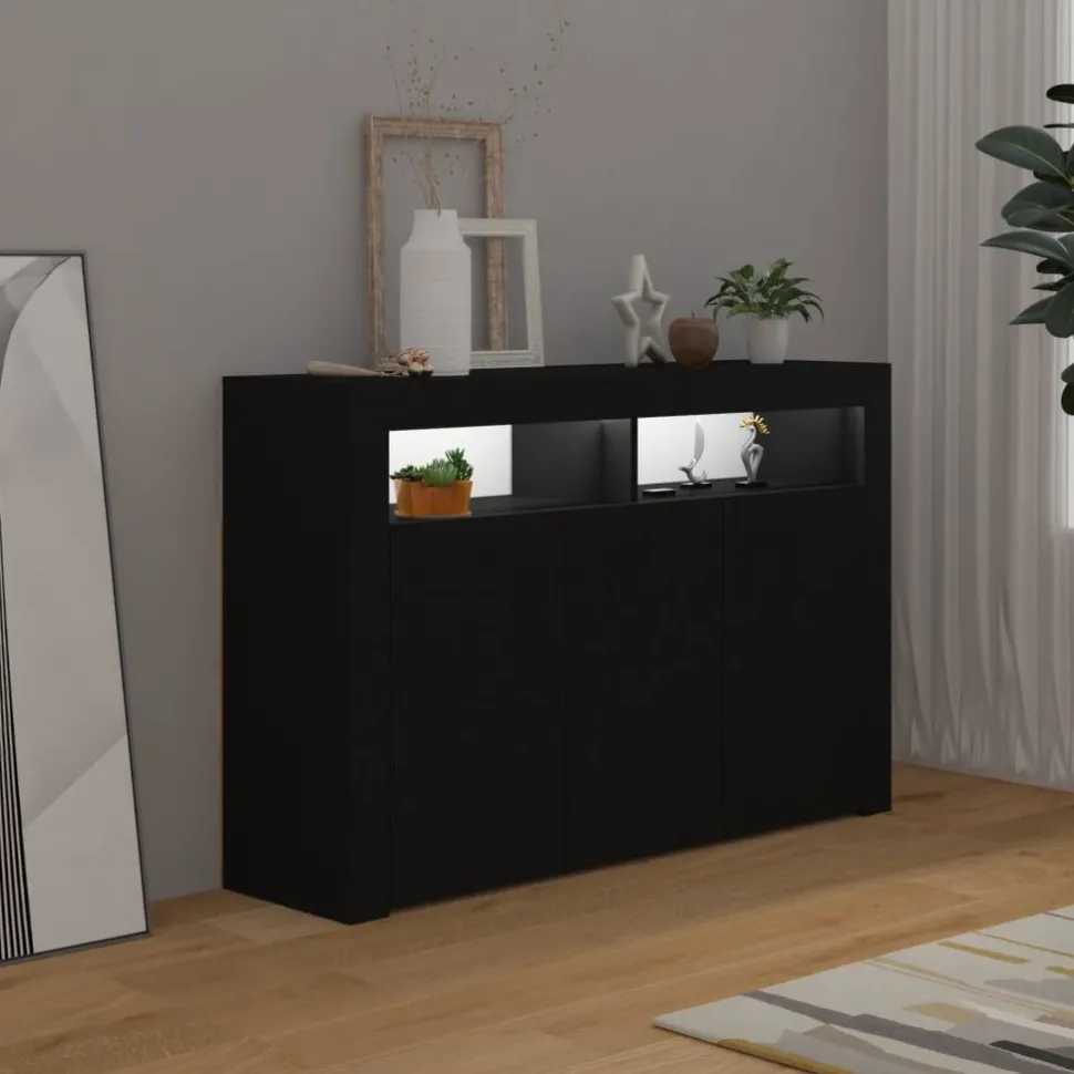 Senkki LED-valoilla, eri kokoja ja värejä