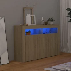 Senkki LED-valoilla, eri kokoja ja värejä