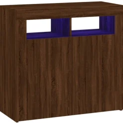 Senkki LED-valoilla, eri kokoja ja värejä