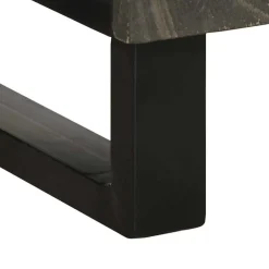 Senkki Musta 40x33x75 cm Massiivipuu Mango (17708)