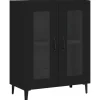 Senkki musta 69,5x34x90 cm tekninen puu (33048)
