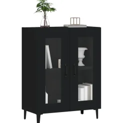 Senkki musta 69,5x34x90 cm tekninen puu (33048)