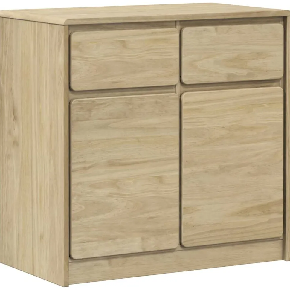 Senkki SAUDA tammenvärinen 80x43x75,5 cm täysi mänty (77600)