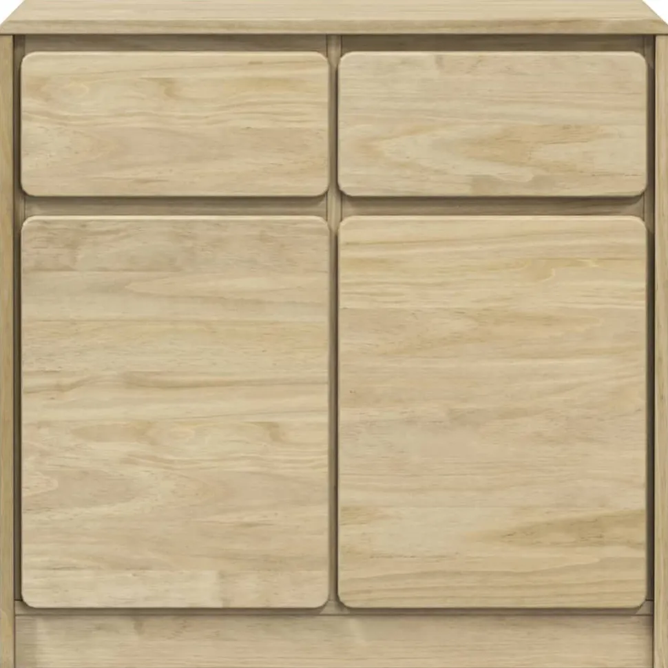 Senkki SAUDA tammenvärinen 80x43x75,5 cm täysi mänty (77600)