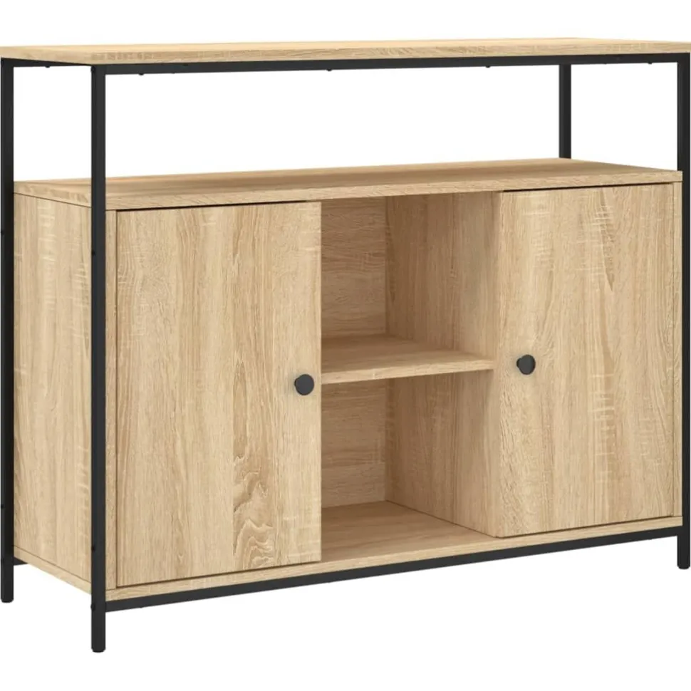 Senkki Sonoma tammi 100x35x80 cm tekninen puu (35500)