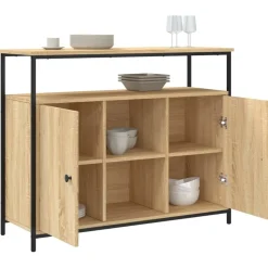 Senkki Sonoma tammi 100x35x80 cm tekninen puu (35500)