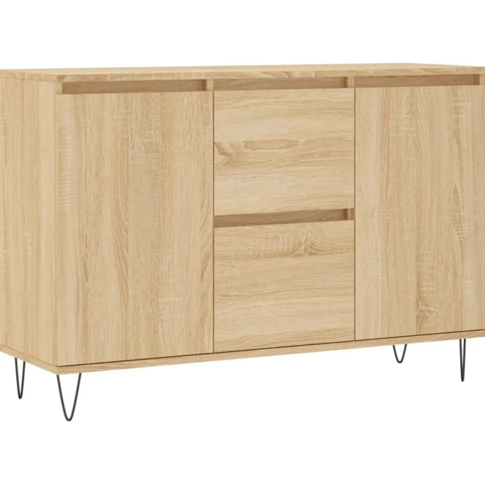 Senkki Sonoma-tammi 104x35x70 cm tekninen puu (27207)