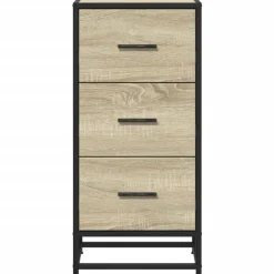 Senkki Sonoma tammi 35,5x35x76 cm tekninen puu ja metalli (48945)