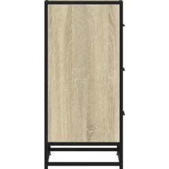 Senkki Sonoma tammi 35,5x35x76 cm tekninen puu ja metalli (48945)