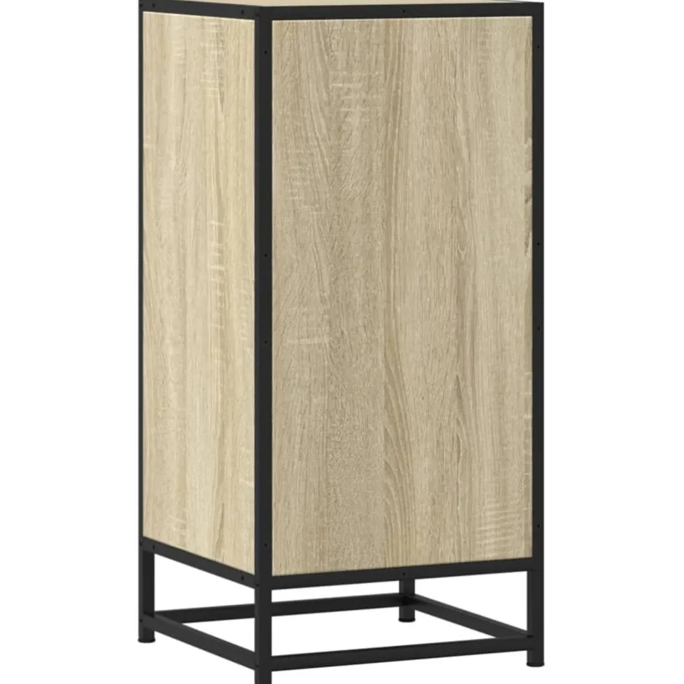 Senkki Sonoma tammi 35,5x35x76 cm tekninen puu ja metalli (48945)