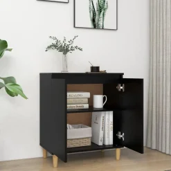 Senkki täyspuujaloilla 60x35x70cm lastulevy betoninharmaa