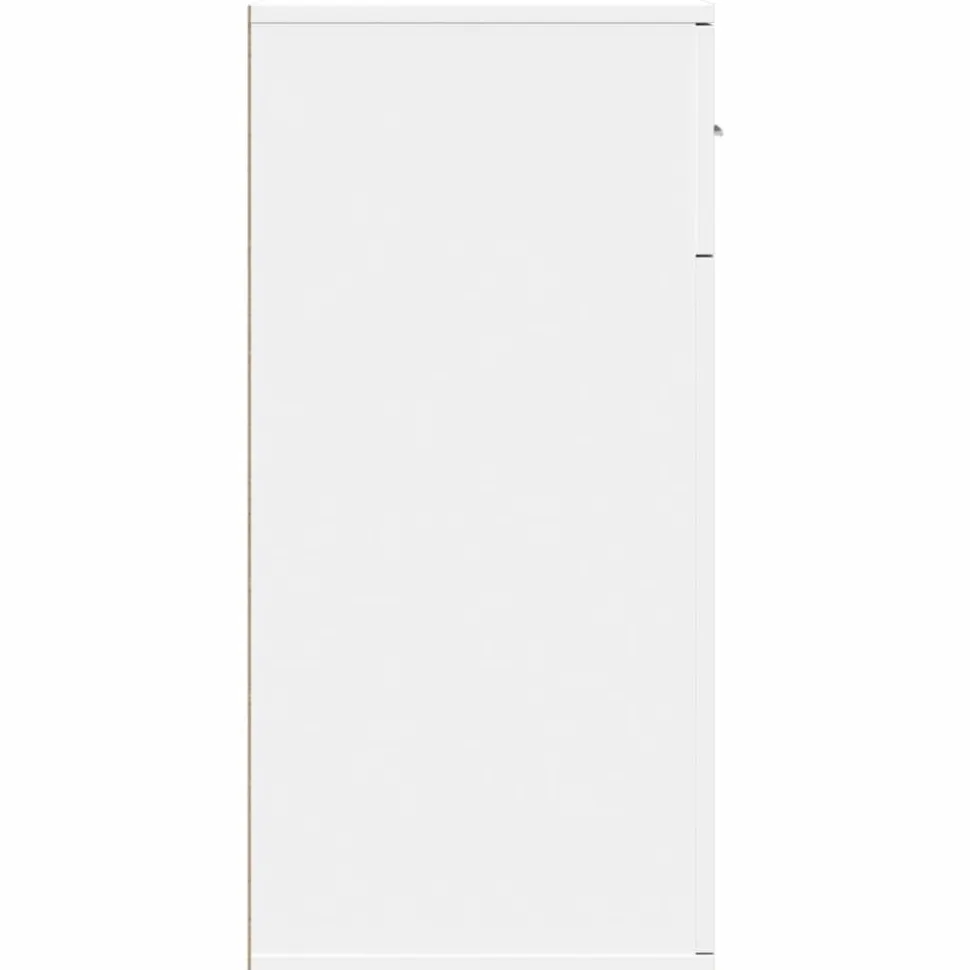 Senkki valkoinen 79x38x80 cm tekninen puu (40520)