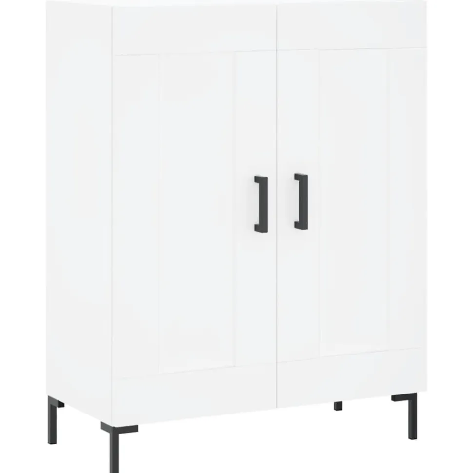 Senkki valkoinen 69,5x34x90 cm tekninen puu (30196)