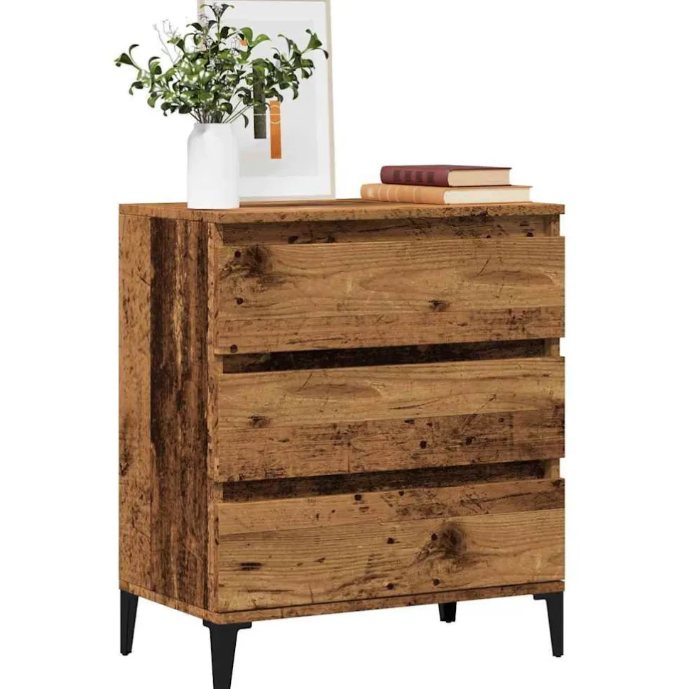 Senkki vanhaa puuta 60x35x70 cm tekninen puu (56482)