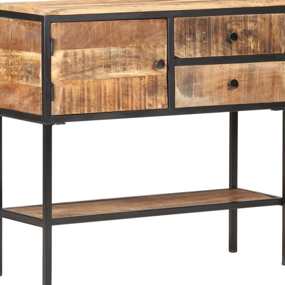 Senkki 85x30x80 cm karkea mangopuu