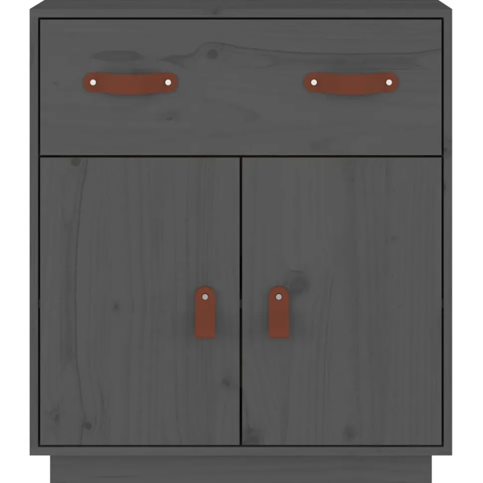 Senkki 2 65,5x40x75 cm mänty harmaa