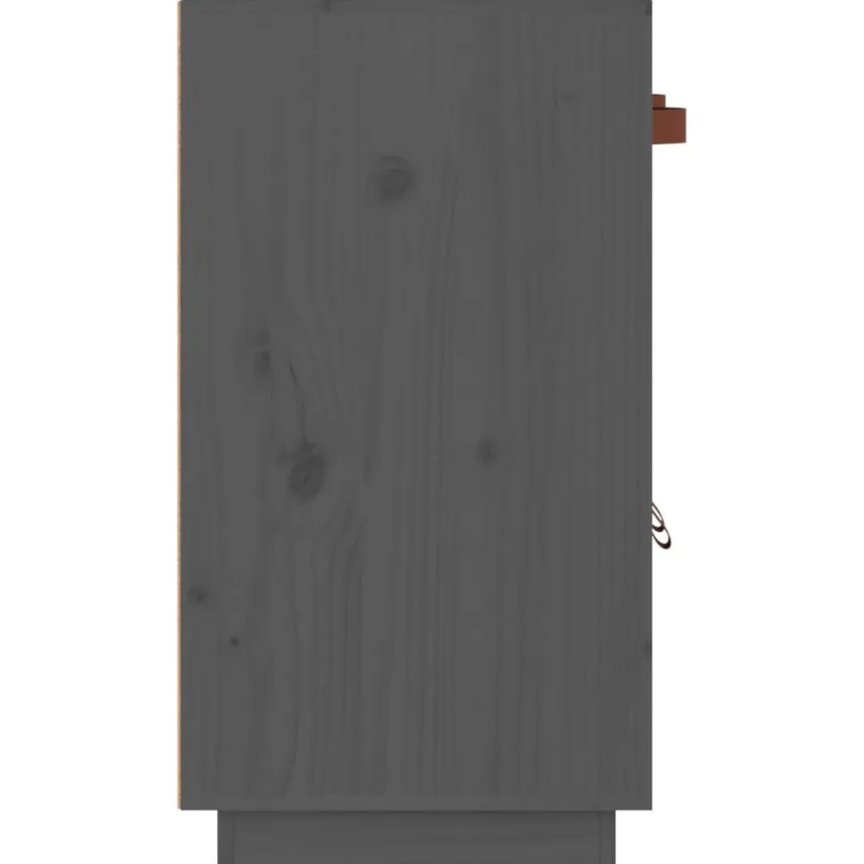 Senkki 2 65,5x40x75 cm mänty harmaa