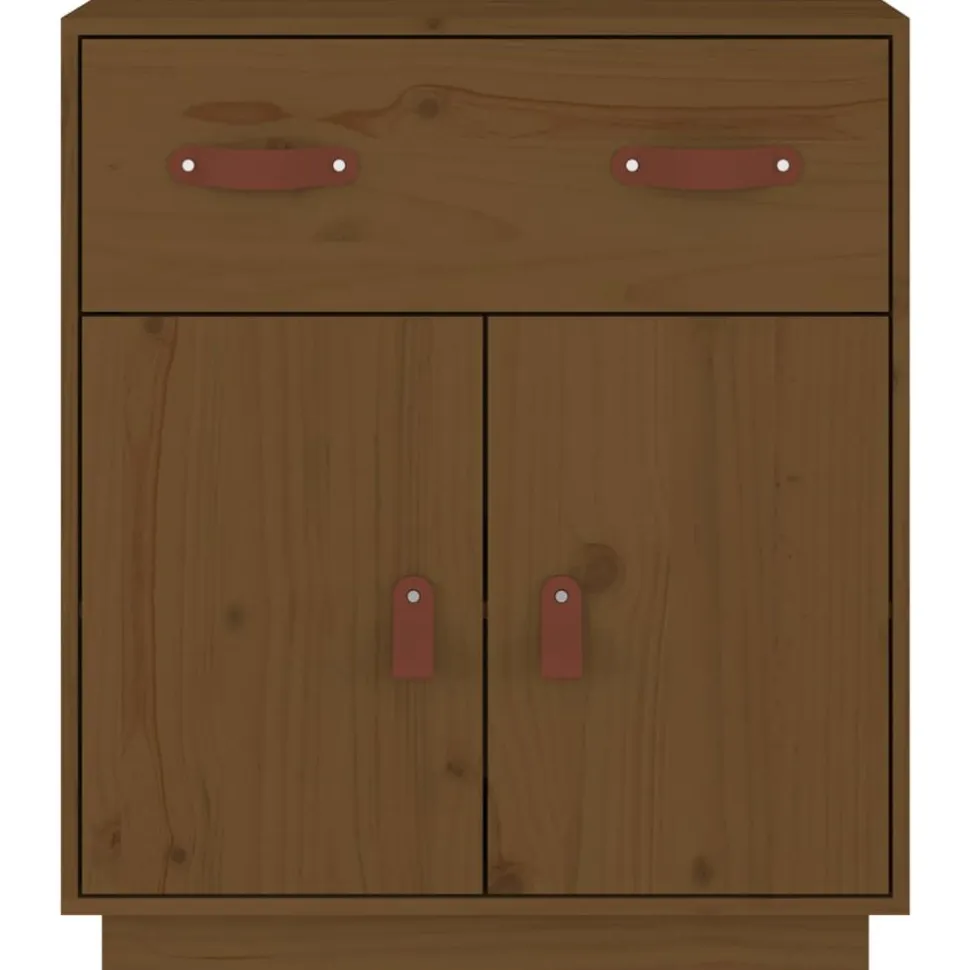 Senkki 2 65,5x40x75 cm mänty harmaa