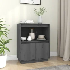 Senkki 5 60x34x75 cm mänty harmaa