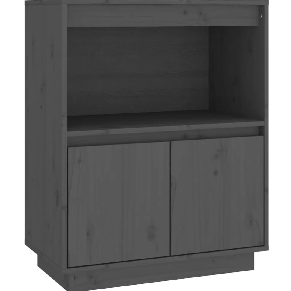 Senkki 5 60x34x75 cm mänty harmaa