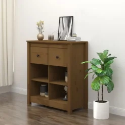 Senkki 2 70x35x80 cm mänty hunajanruskea