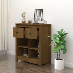 Senkki 2 70x35x80 cm mänty hunajanruskea