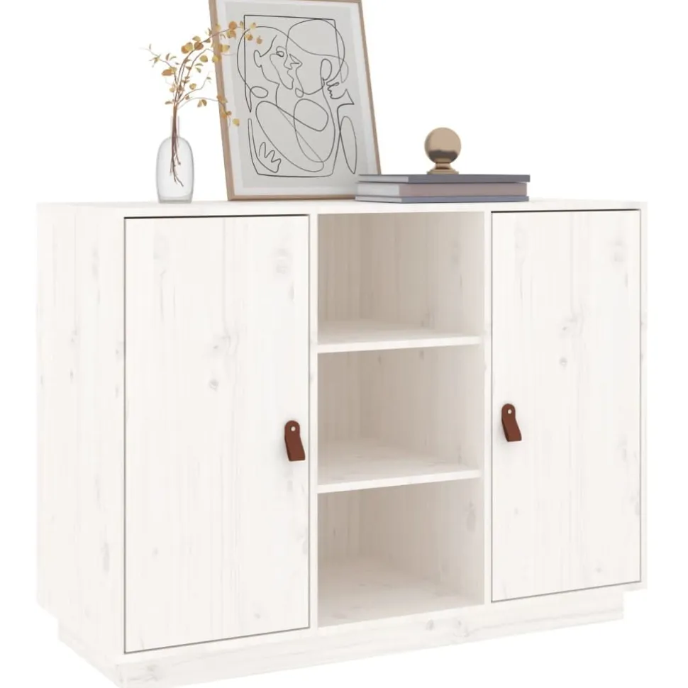 Senkki 1 100x40x75 cm mänty valkoinen