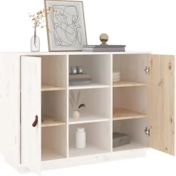 Senkki 1 100x40x75 cm mänty valkoinen