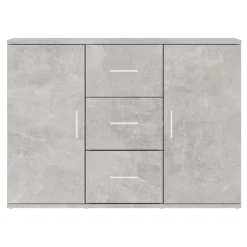 Senkki 91x29,5x65 cm tekninen puu betoninharmaa