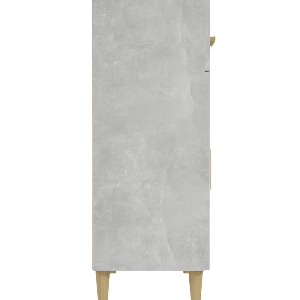 Senkki 69,5x34x89 cm tekninen puu betoninharmaa