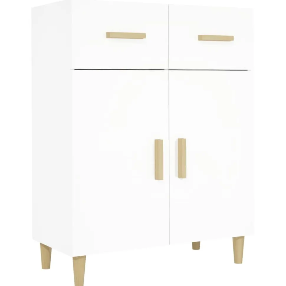 Senkki 69,5x34x89 cm tekninen puu betoninharmaa