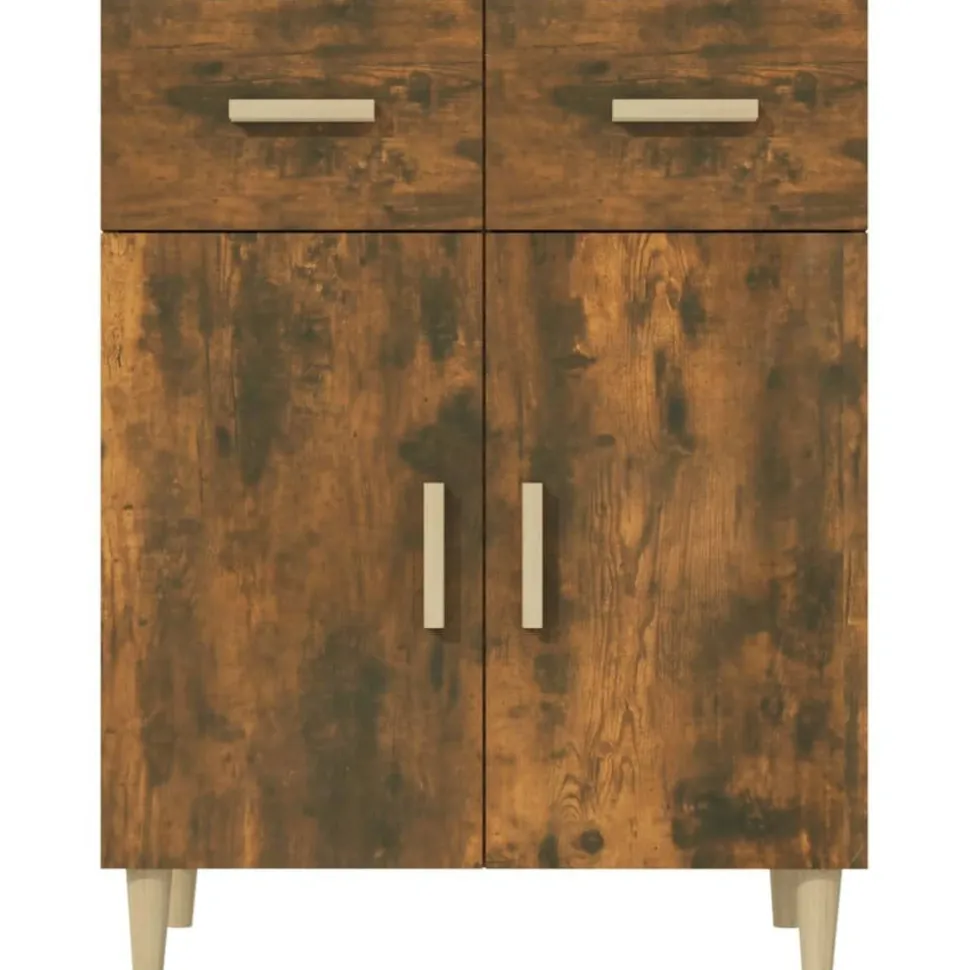 Senkki 69,5x34x89 cm tekninen puu betoninharmaa