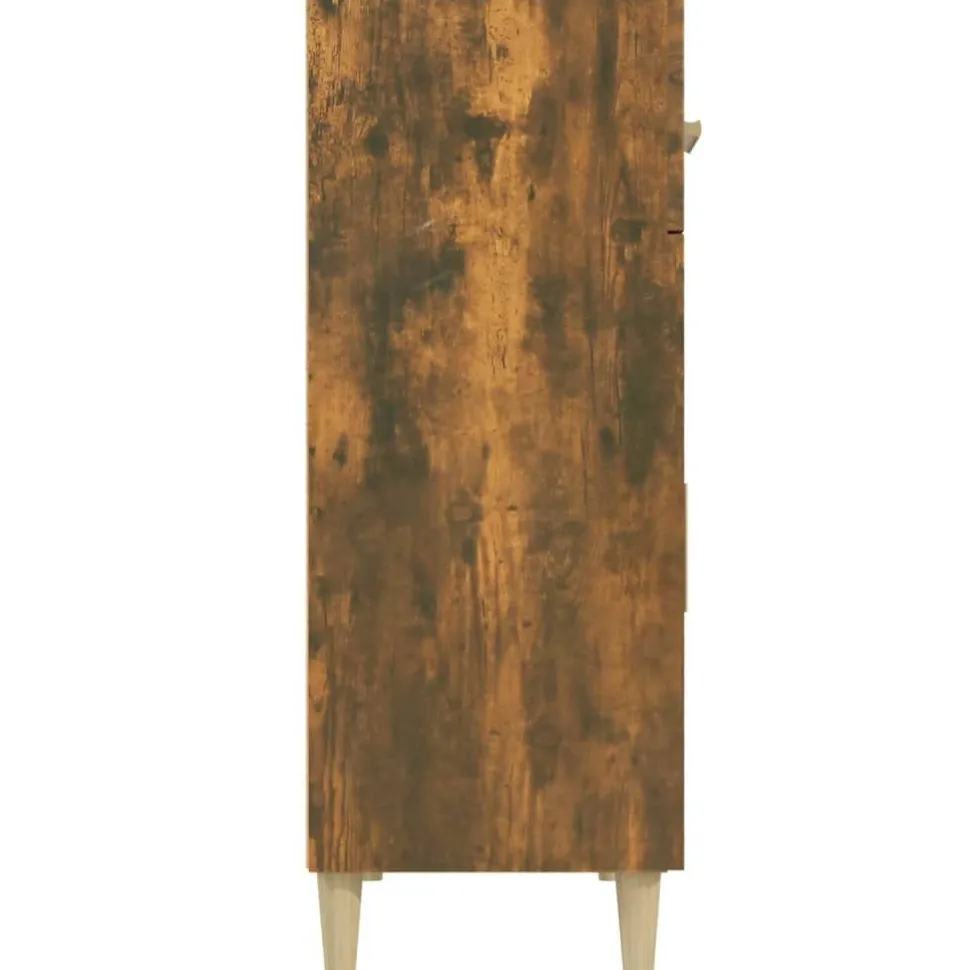 Senkki 69,5x34x89 cm tekninen puu betoninharmaa