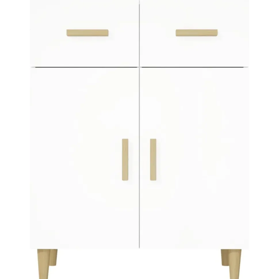 Senkki 69,5x34x89 cm tekninen puu betoninharmaa