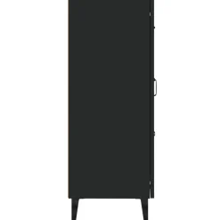 Senkki 5 69,5x34x90 cm tekninen puu musta