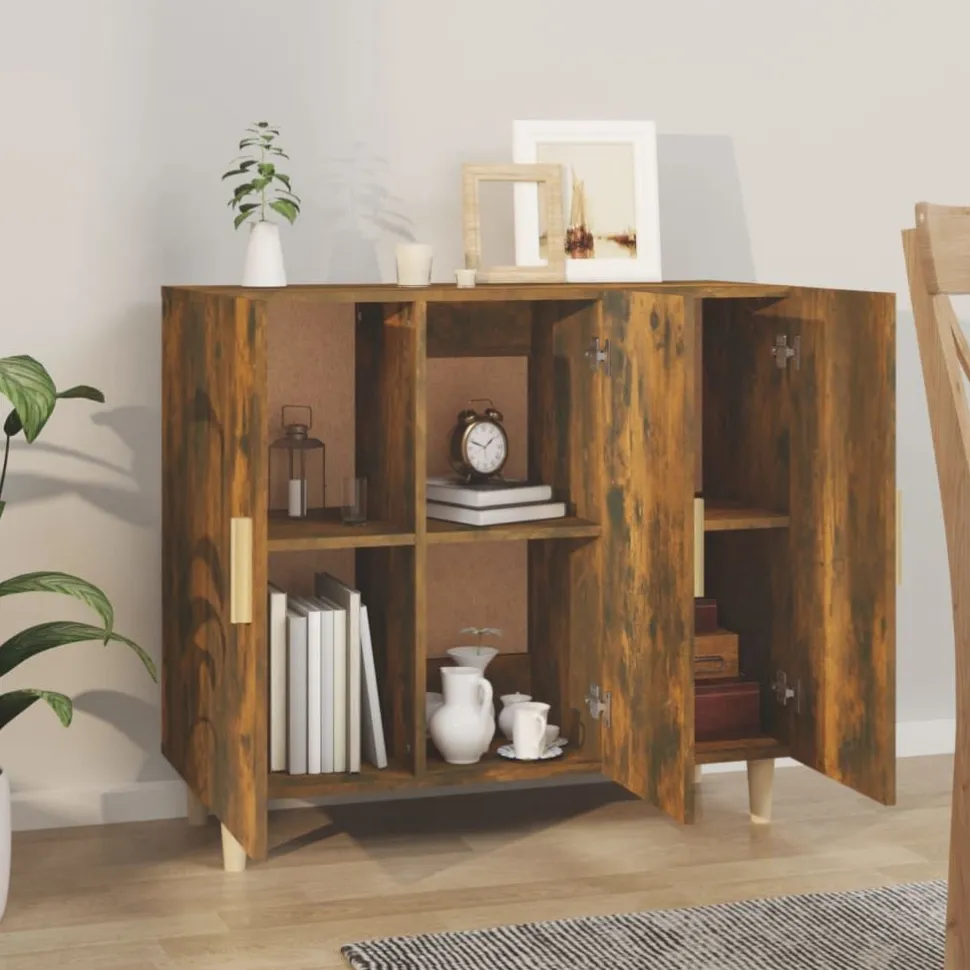 Senkki 1 90x34x80 cm tekninen puu savutammi