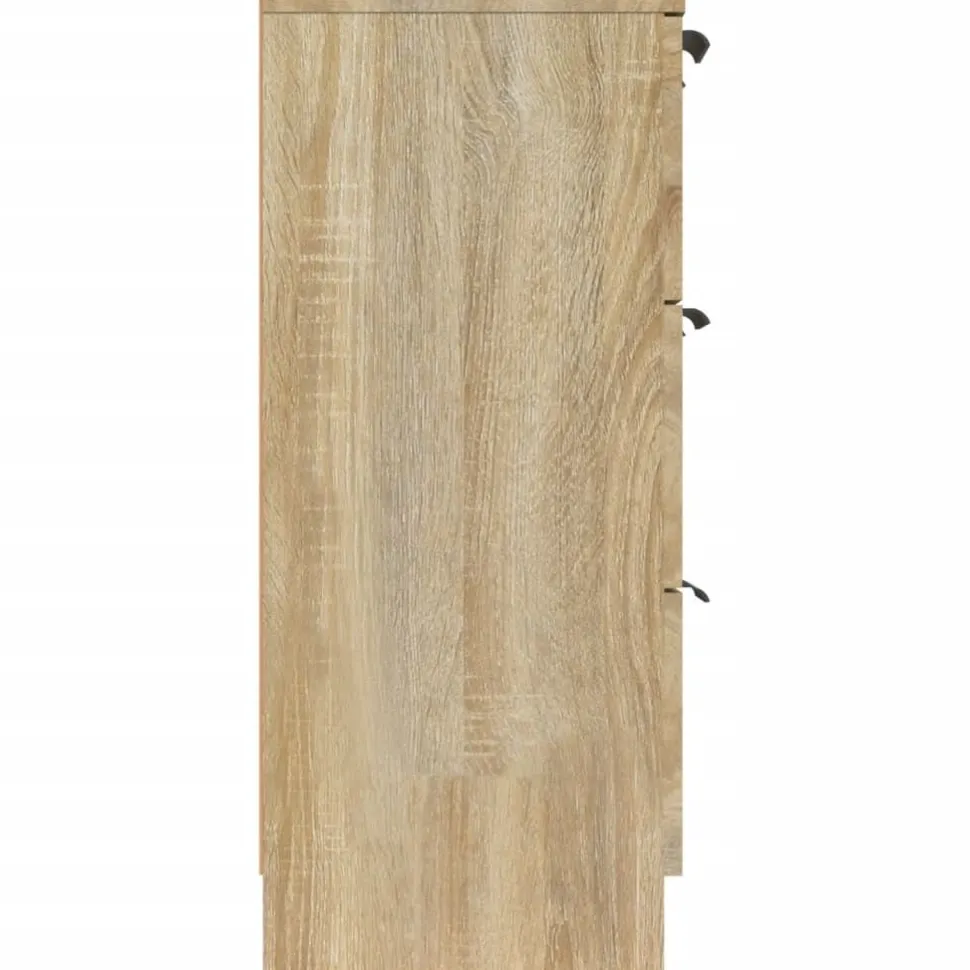 Senkki 2 60x30x70 cm tekninen puu tammi