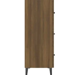 Senkki 4 69,5x34x90 cm tekninen puu valkoinen