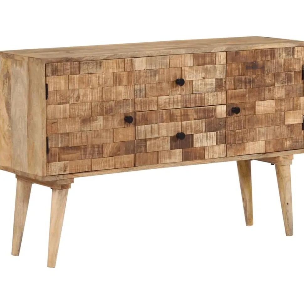 Senkki 110x30x73 cm täysi mangopuu (76063)