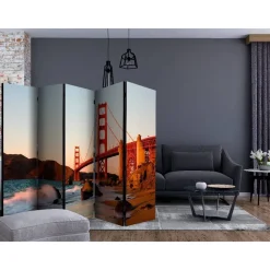 Sermi Artgeist Golden Gate Bridge - sunset San Francisco II 225x172cm